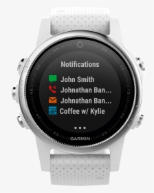 Garmin Fēnix 5s White Smart Watch, HD Png Download, Free Download