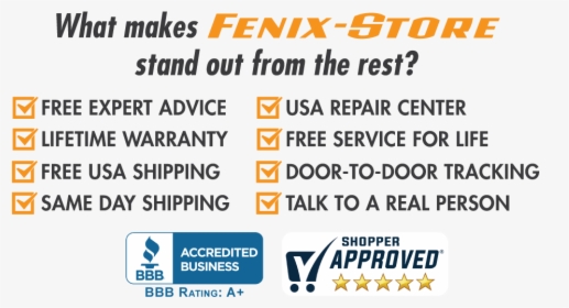 Fenix Led Flashlights - Bbb Accredited Business, HD Png Download, Free Download
