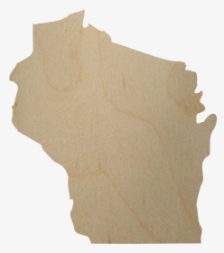 Wisconsin State Wood Cutout - Tree, HD Png Download, Free Download