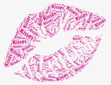 Transparent Kisses Png - Kiss Word, Png Download, Free Download