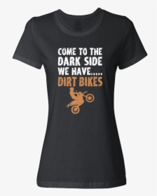 Transparent Dirt Bike Silhouette Png - Active Shirt, Png Download, Free Download