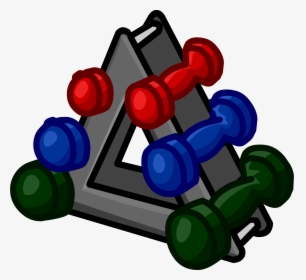 Club Penguin Rewritten Wiki - Weightlifting, HD Png Download, Free Download