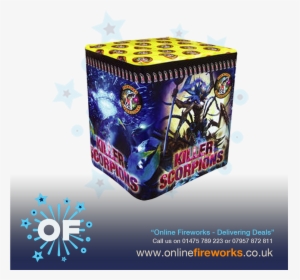 Killer Scorpions By Fireworks International From Online - Sky Rocket Fireworks Cheap Uk, HD Png Download, Free Download