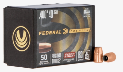 Federal Bullets - Hydra-shok, HD Png Download, Free Download