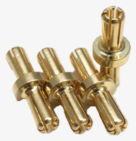 Maclan 5mm Serial Bullet Connector - Brass, HD Png Download, Free Download