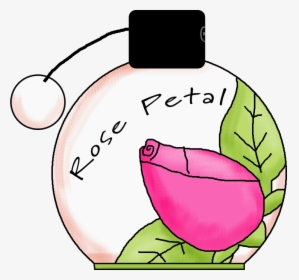 Perfumes, Makes , Jóias E Etc - Rose Perfume Clipart, HD Png Download, Free Download