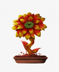 On Fire - Flower, HD Png Download, Free Download