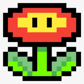 Mario Fire Flower 8 Bit Png, Transparent Png, Free Download