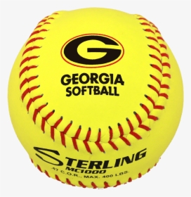Speed Print Mc1000 Fastpitch Game Leather Softball - College Baseball, HD Png Download, Free Download