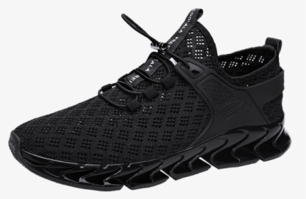 Men Casual Shoes Men Running Shoes Lace-up Rubber Air - Running Shoe, HD Png Download, Free Download