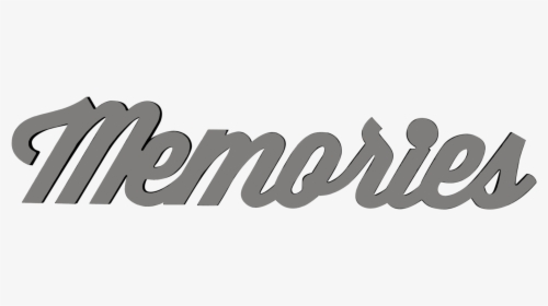 Memories Tiny Word - Calligraphy, HD Png Download, Free Download