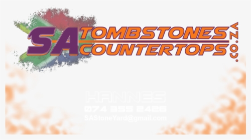 Sa Tombstones/countertops Logo Business Card Gimp - Poster, HD Png Download, Free Download