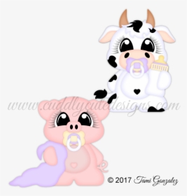 Transparent Baby Cow Png - Cartoon, Png Download, Free Download