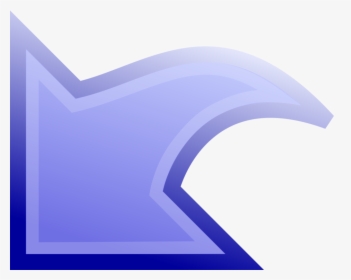 Blue,angle,purple - Undo Arrow, HD Png Download, Free Download