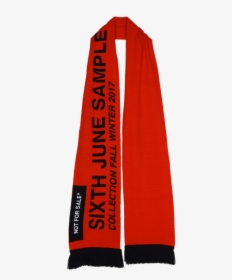 Sixth June Fall Winter 2017 Oversize Scarf Red - Tent, HD Png Download, Free Download