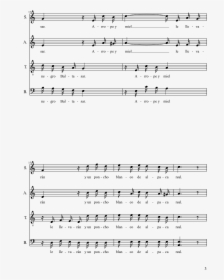 Los Reyes Magos Sheet Music Composed By Ariel Ramirez - Twinkle Twinkle Little Stars Choir, HD Png Download, Free Download