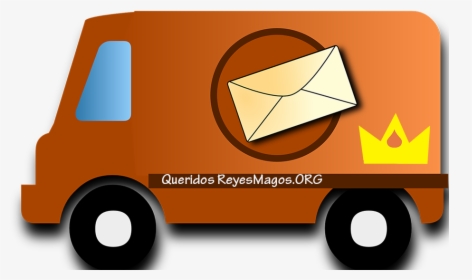 Cartoon Clip Art Mail Van, HD Png Download, Free Download