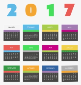 - Banner Template Calendar Jpg , Png Download - Calendar 2017 Png, Transparent Png, Free Download