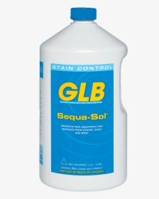 1 Gallon Glb Sequa-sol Swimming Pool Water Sequestering - Plastic Bottle, HD Png Download, Free Download