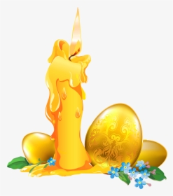 Vela De Pascoa Png , Png Download - Easter Bunny With Golden Eggs, Transparent Png, Free Download