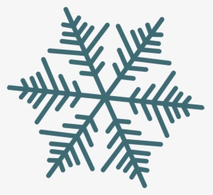 Let It Snow Snowflake - Transparent Background Cartoon Snowflakes, HD Png Download, Free Download