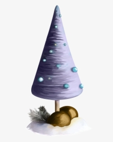 Hand Painted Face Cartoon Christmas Tree Png Transparent - Christmas Tree Drawing Anime Png, Png Download, Free Download