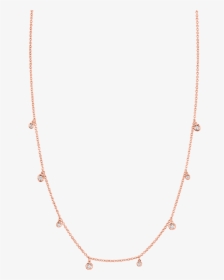 Multi Drop Diamond Necklace - Necklace, HD Png Download, Free Download