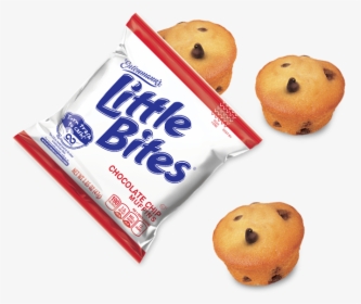 Little Bites Chocolate Chip Muffins Pouch With Muffins - Little Bites Muffins Snacks, HD Png Download, Free Download