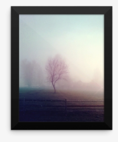 Vintage Lomo Processed Lonely Tree - Picture Frame, HD Png Download, Free Download