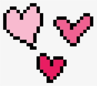 Transparent Pixel Hearts Png - Transparent Background Pixel Heart, Png Download, Free Download