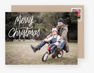 Script Photo Christmas Card - Photograph, HD Png Download, Free Download