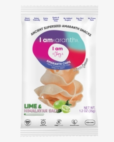 Lime & Himalayan Salt Organic Amaranth Potato Chips - Am Aranth, HD Png Download, Free Download