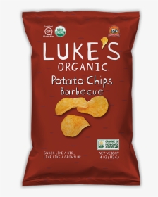 Potato Chips Barbecue - Potato Chip, HD Png Download, Free Download