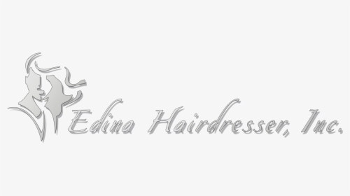 Edina Hairdresser Logo - Calligraphy, HD Png Download, Free Download