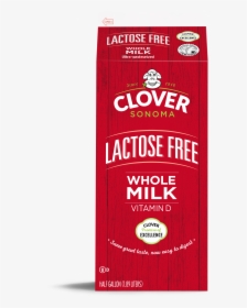 Whole Milk - Clover Lactose Free Whole Milk, HD Png Download, Free Download