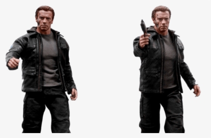 Arnold Schwarzenegger As The Terminator - Terminator Genisys Pops Hot Toys, HD Png Download, Free Download