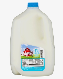 Maola 2% Reduced Fat Milk, 1 Gallon - Plastic Bottle, HD Png Download, Free Download