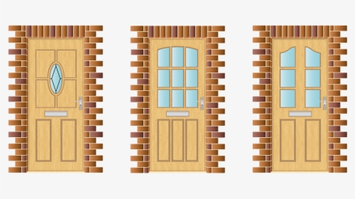 Bricks In Doors, HD Png Download, Free Download