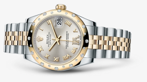 Datejust 31 Rolex Png White Gold, Transparent Png, Free Download
