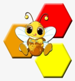 Lady Bee Raw Honey Logo - Honey Bee, HD Png Download, Free Download
