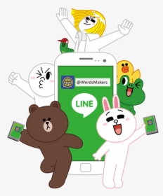 Let"s Be Friends - Transparent Line Character Png, Png Download, Free Download