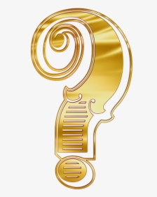 Questions Png Gold, Transparent Png, Free Download