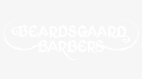 Beardsgaard Barbers - Calligraphy, HD Png Download, Free Download
