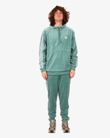 Adidas Originals Sweaters Cozy Halfzip Green Dv1624 - Dv1620, HD Png Download, Free Download