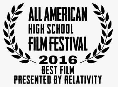 Best Film 2016 - All American High School Film Festival Logo, HD Png Download, Free Download