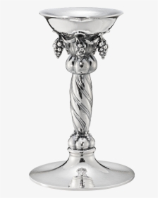 Grape Candlestick 263a, Small - Georg Jensen Sølv Grape Lysestage, HD Png Download, Free Download