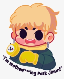 Image Of Jimin "i"m Park Jimin - Cartoon, HD Png Download, Free Download