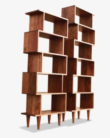 Mid Century Bookshelves, HD Png Download, Free Download