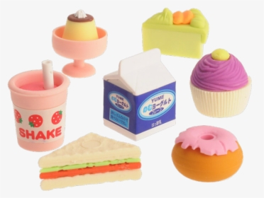 #eraser #food #toy #cute #png #sticker #freetoedit - Cute Erasers Png, Transparent Png, Free Download