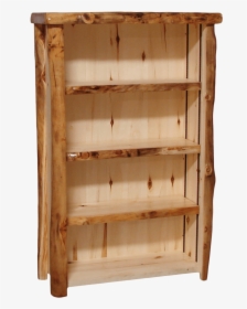 Aspen Log 60 Inch Tall Bookcase - Shelf, HD Png Download, Free Download